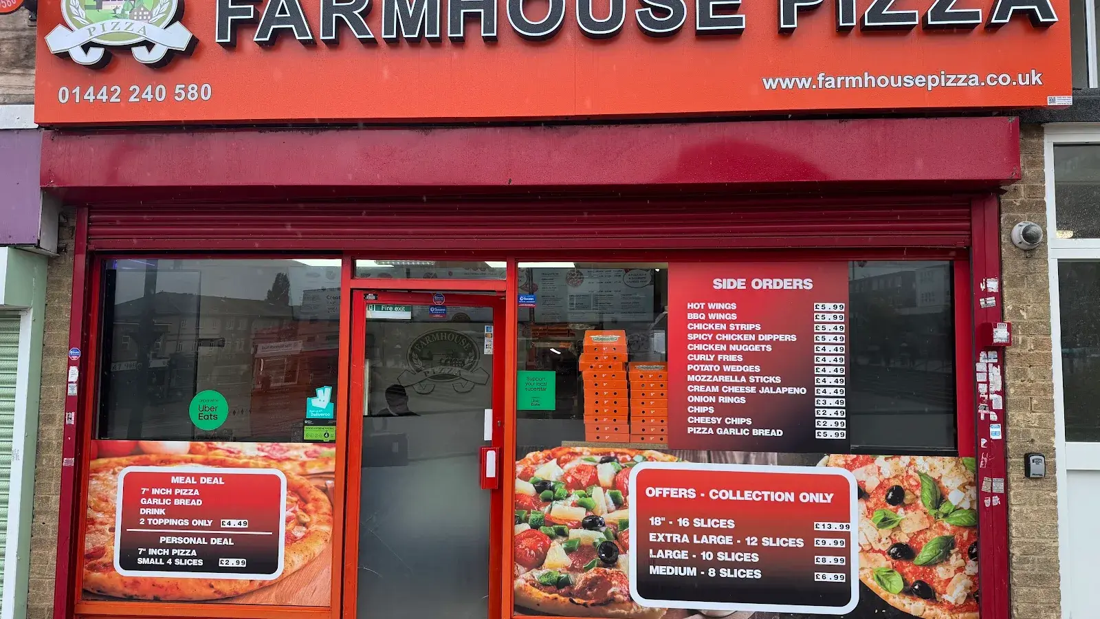 Farmhouse pizza hemel