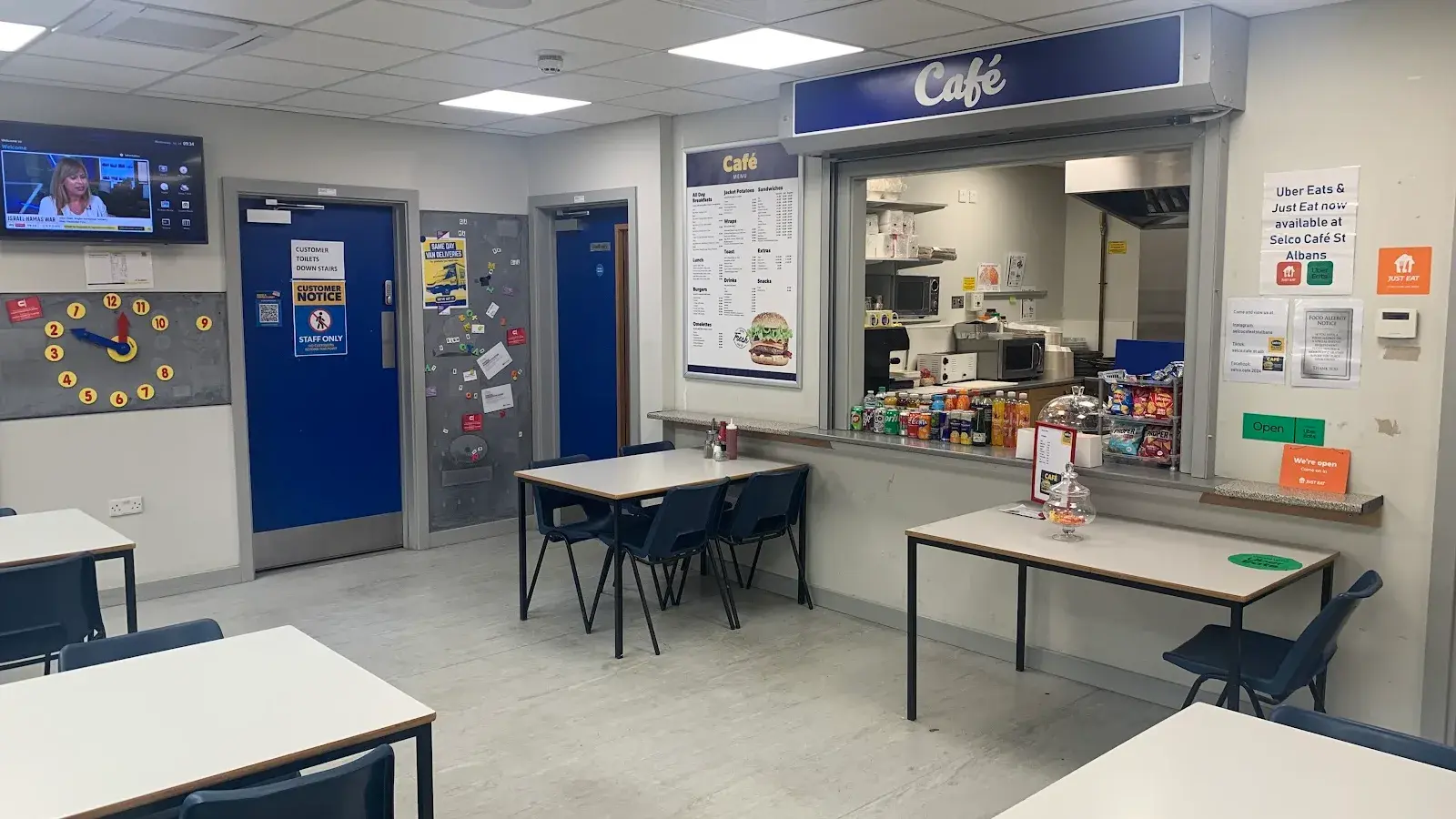 Arif’s Cafe (inside Selco) St Albans