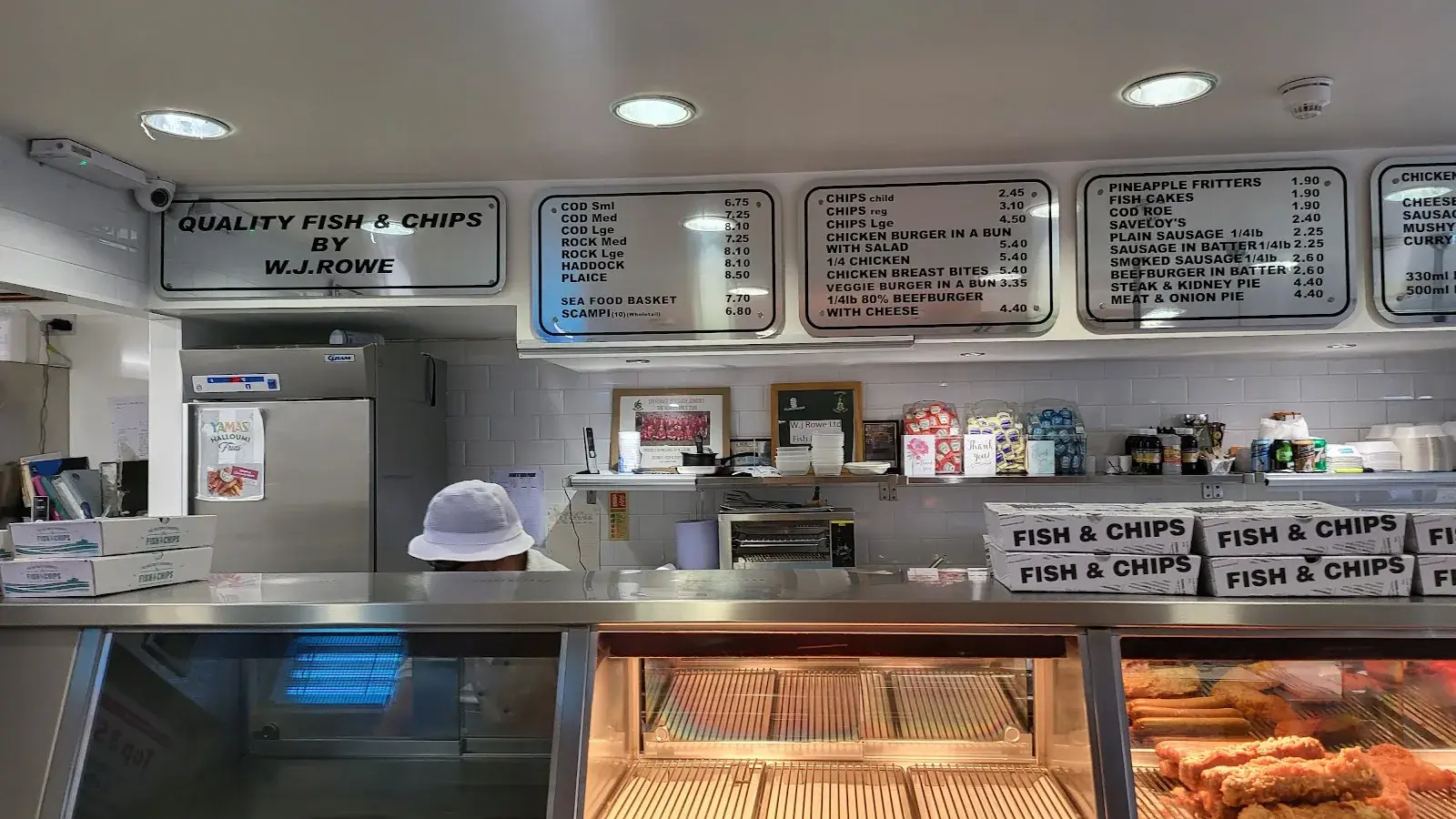 WJ Rowe Fish and Chips