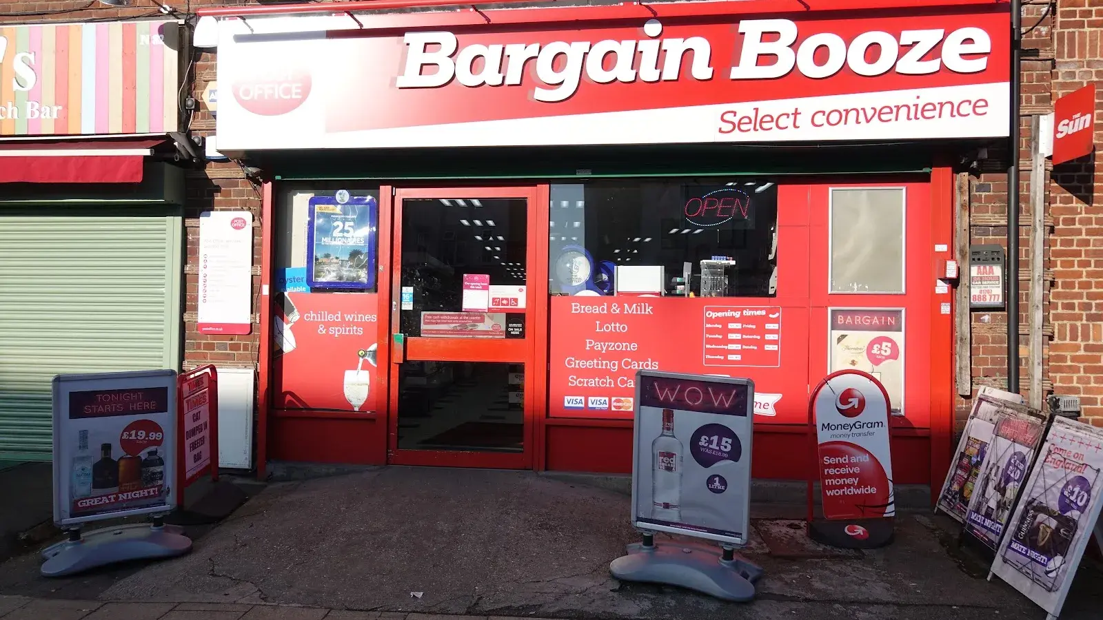 Brays t/a bargain booze