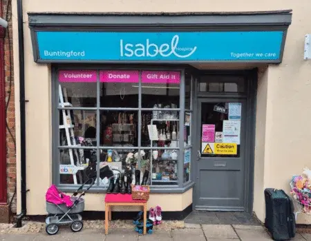 Isabel Hospice Buntingford Shop